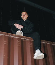 Athleisure Hoodie - Czarny