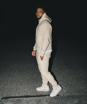 Athleisure Pants - Kremowy