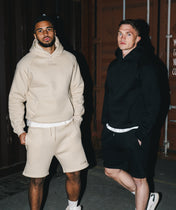 Athleisure Shorts - Kremowy