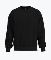 Athleisure Sweatshirt - Czarny