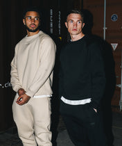 Athleisure Sweatshirt - Czarny