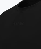 Athleisure Sweatshirt - Czarny
