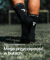 Piłkarskie Grip Socks - Czarne