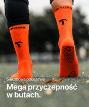 Grip Socks - pomarańczowy