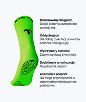 Grip Socks - jasnozielony