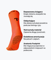 Grip Socks - pomarańczowy