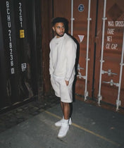 Athleisure Shorts - Kremowy