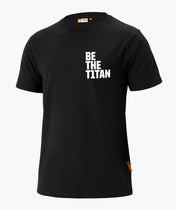 T-Shirt Be the T1TAN Czarny